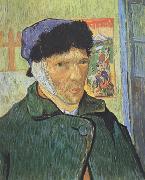 Vincent Van Gogh Self-Portrait with Bandaged Ear (nn04) oil